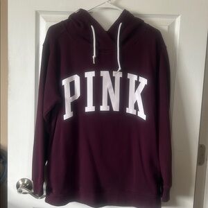 Victoria's Secret PINK Burgundy Hoodie